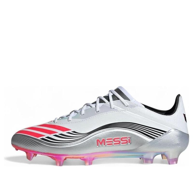 adidas F50 Messi Elite FG 'Cloud White Lucid Red Silver' JP5593 adidas F50 Messi Elite FG 'Cloud White Lucid Red Silver' JP5593