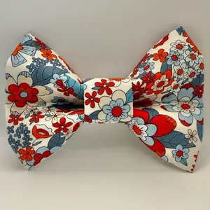 PICK THE FLOWERS-Handmade Puffy BowTie