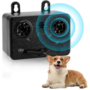 Dog Barking Stopper, Automatic Bark Stopper, with 3 Modes, Ultrasonic Dog Bark Deterrent, Effective Range of 50 Feet, Suitable for Indoor and Outdoor Use