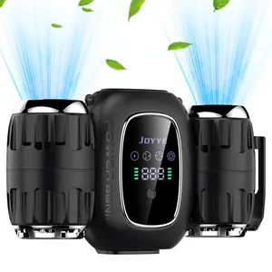 Upgraded Portable Neck Fan, Portable Waist Clip Fan, 8000mAh, Wearable Body Belt Fan, Work Fan, Hiking, Fishing, Night Fishing, Camping