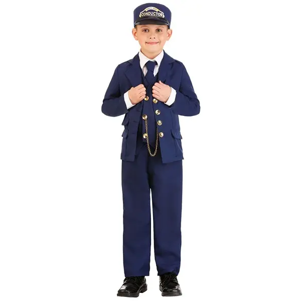 Boy's North Pole Train Conductor Costume