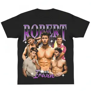 Robert Irwin 2025 Dwts For Graphic shirt 22nd birthday y2k cotton fashion Streetwear Shortsleeve Casual Trendy  Versatile Suitable All Seasons Fan Gift