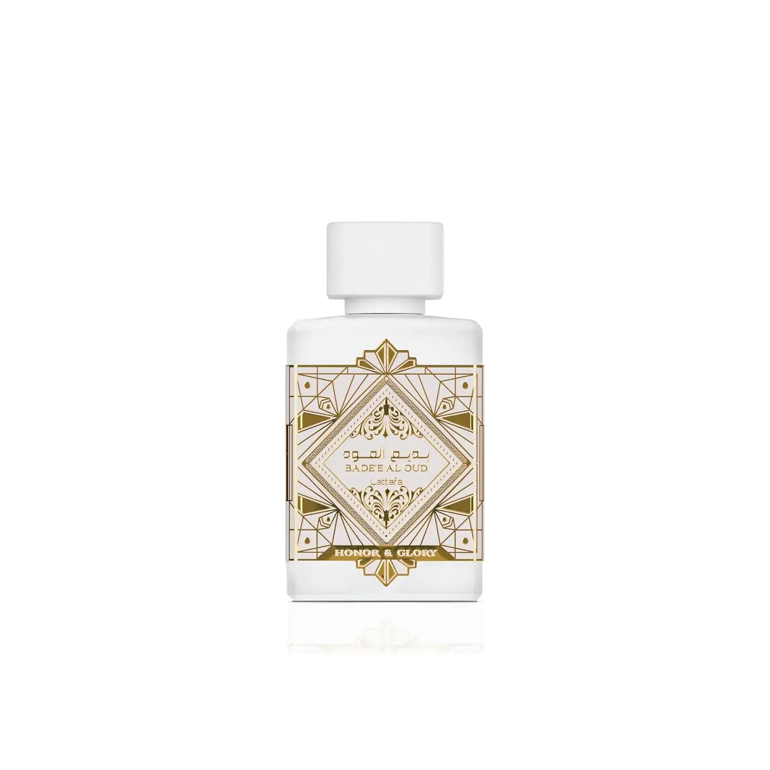 Lattafa Bade'e Al Oud Honor & Glory - Fruity, Vanilla, Warm Spicy, Woody - Eau de Parfum Long-Lasting Fragrance for Unisex, 3.40 Ounce / 100 ml