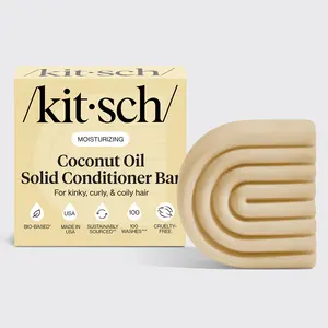 Coconut Oil Deep-Moisturizing Conditioner Bar for Dry Damaged Hair