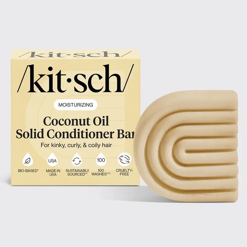 Coconut Oil Deep-Moisturizing Conditioner Bar for Dry Damaged Hair