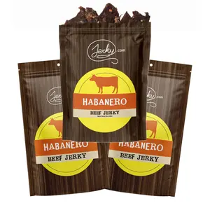 Habanero Flavored Beef Jerky 3-Pack - Authentic Flavor with Unique Spices