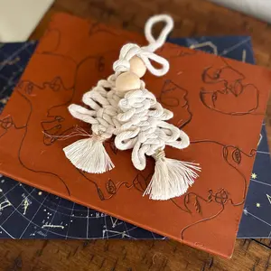 Macramé Christmas Tree Ornament Decor