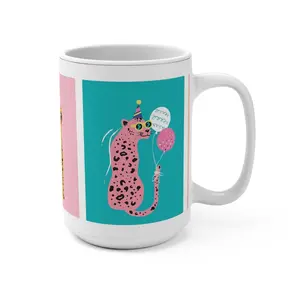 Leopard Mug 15oz
