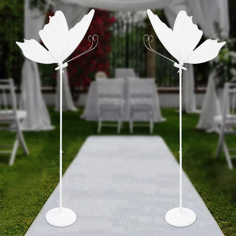 Two Pack 48W LED Butterfly Wedding Path Lights Indoor Floor Decor valentine gifts