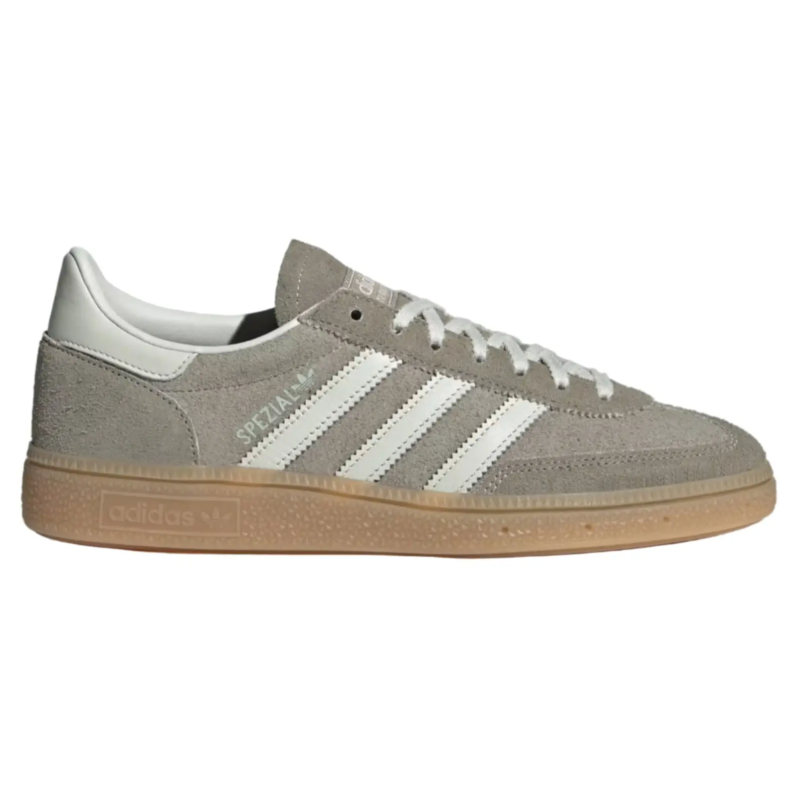 Adidas Handball Spezial Women's Sneakers (JR0850) - Silver Pebble Orbit Gray, Suede Upper, Round Closed Toe, Authentic Athletic Training Shoes for US Females (Half-Size Down Recommendation), Sneakers for Women, Us Women's Sizes
