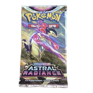 Sword and Shield Atral Radiance - 10 Additional Game Cards - Collectible Collectibles - Trading Card Game Design