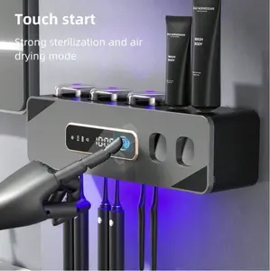 smart disinfection toothbrush holder