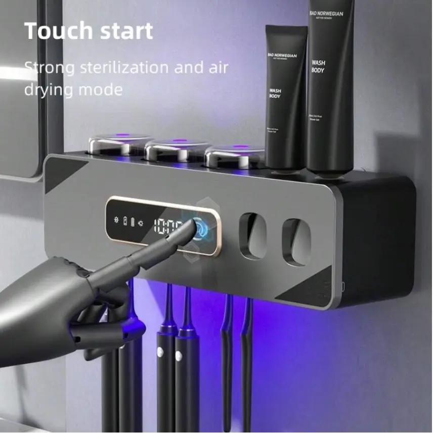 smart disinfection toothbrush holder smart disinfection toothbrush holder