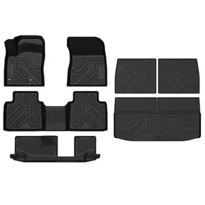 Lasfit Deep-Tread Auto Liner Set - Car Interior Accessory for 2022-2025 Mitsubishi Outlander, Including Seatback & Cargo Liners, Excludes PHEV & Sport Models