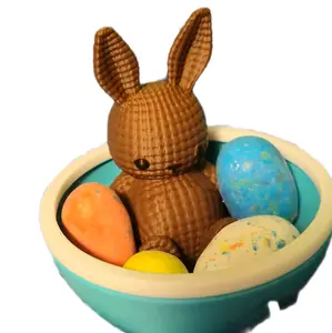 Easter bunny bowl - 3D printed Tableware