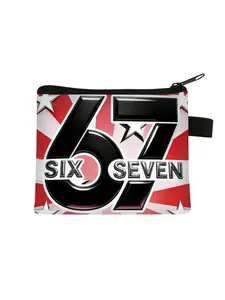 Digital Print Zipper Wallet, Durable Material, Small Thin Design, Portable for Daily Use or Outdoors, Best Gift for 67 Enthusiasts