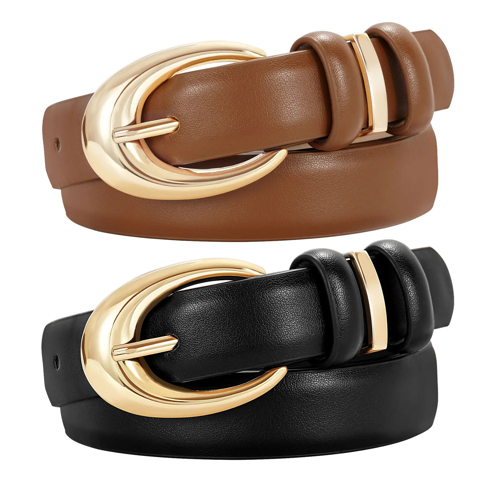 Black+brown/Gold buckle