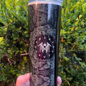 Sleep Token "Jaws" 20 oz Metal Tumbler (Includes Lid and Straw)