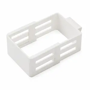 6Pcs Expandable Fridge Door Bin with Movable Divider Anti Tip Condiment Storage Box for Kitchen Refrigerator Organization Space Saving Sauce Bottle Holder Universal Food Container Accessory