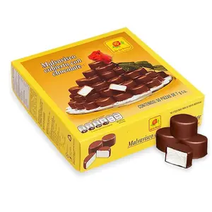 DE LA ROSA MALVAVISCOS CUBIERTOS EN CHOCOLATE : MARSHMALLOWS COVERED IN CHOCOLATE Bonbon