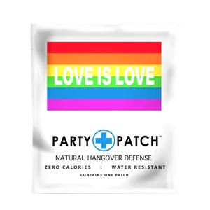 Party Patch - Love is Love Patch with Zero Calories, Water-Resistant Recovery Patch for Parties and Nights Out