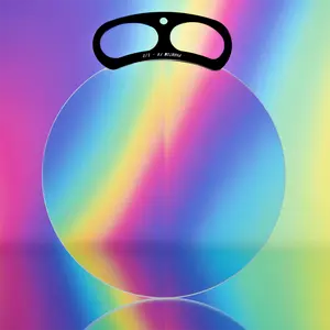 Prism Lens FX Handheld Phantom FX Filter | In-Camera Ghosting & Motion Blur Tool | Dual-Sided Refraction Glass | Create Cinematic Slow Shutter Effects