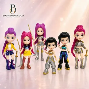 6-Piece Figurine Set（bagged） – Anime Model Toy Decorations, perfect for home collections and office desk display. An excellent gift choice for Christmas and New Year. 3.94 in Display Toys