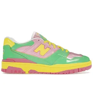 New Balance Men's 550 Y2K Patent Leather Pack Pink Green, from StockX