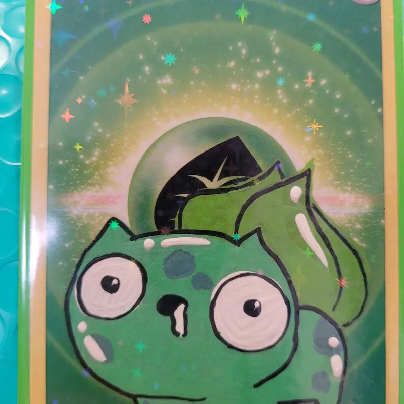 Drawing PRE-DRAWN (Custom energy card any character )