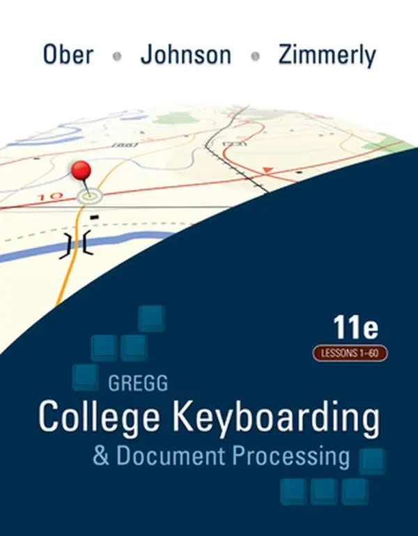 USED-Gregg College Keyboarding & Document Processing (Gdp); Lessons 1-60 Text by Ober, Scot (Spiral-bound)