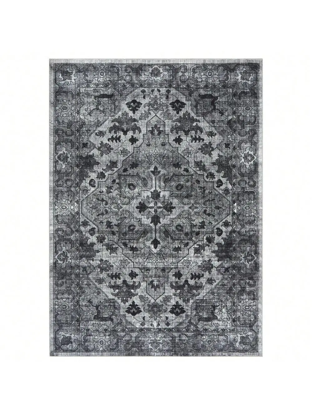 【Christmas Gift】Washable Runner Rug Non Slip Ultra Soft Low Pile Lightweight Runners For Hallways Vintage Runner For Bathroom Kitchen