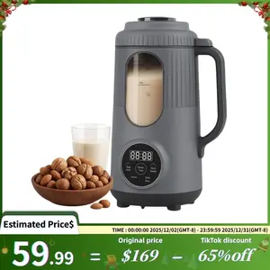 【Only Live】Nut Milk Maker, 35oz(1000ml) 500W Automatic Cow Milk Maker Machines Plant-Based Milk, Soy, Oat, Juice, Baby Food, With 12HTimer/Self-Clean/Keep/Warm/Boil