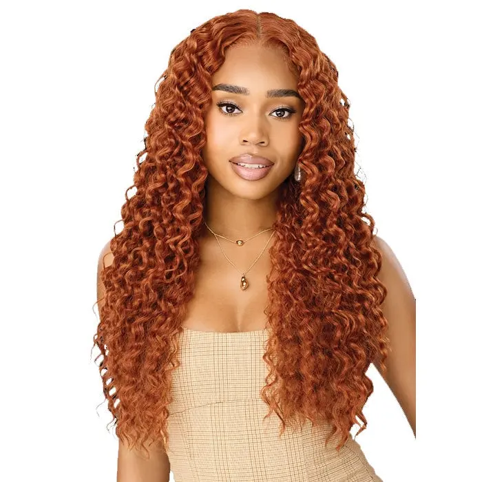 Outre Perfect Hairline Nueblend Human Hair Blend Glueless 13X6" Lace Front Wig - HHB-PERUVIAN CURLS 26"