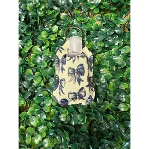 Black Bows Hand Sanitizer Holder