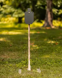 Genesis AR500 Hybrid Reduced C Zone Target System - Everything You Need From Ground to Gun - Best Target for Beginners