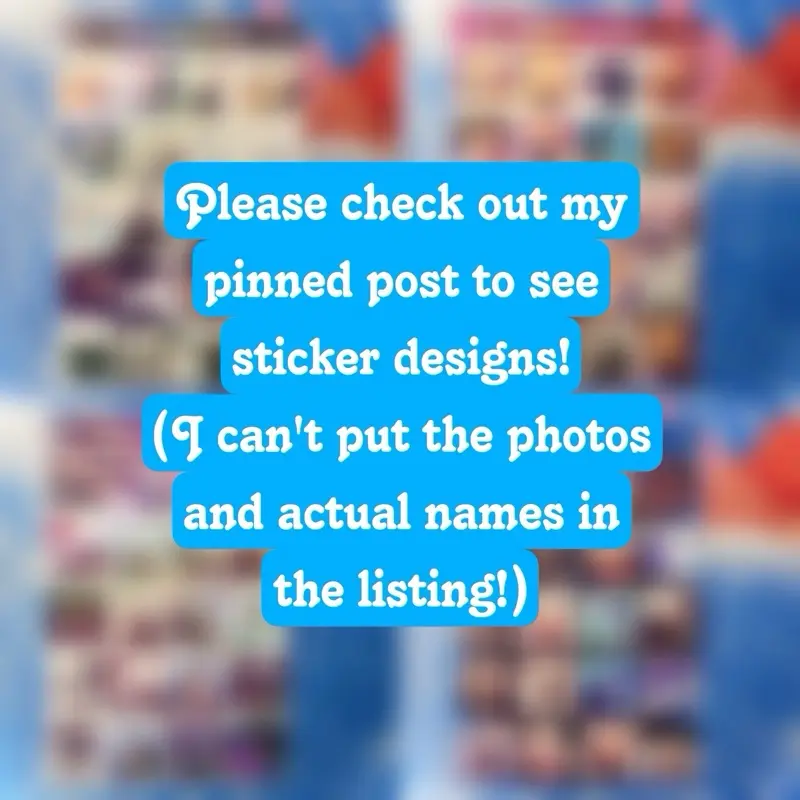 Aesthetic and cute themed sticker sheets - waterproof Aesthetic and cute themed sticker sheets - waterproof