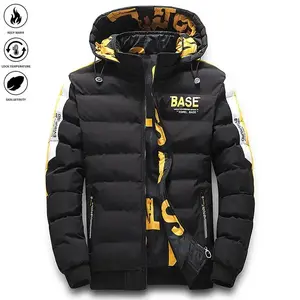Men's Winter Hooded Jacket - Full-Zip Detachable Hood &Coat, Winter Jacket for Men, Men's Winter Jacket, WinterJackets for Men, Men's Winter Jackets, Men's Jacket, WinterJacket for Men, Jacket for Men Winter, Winter Coats for Men