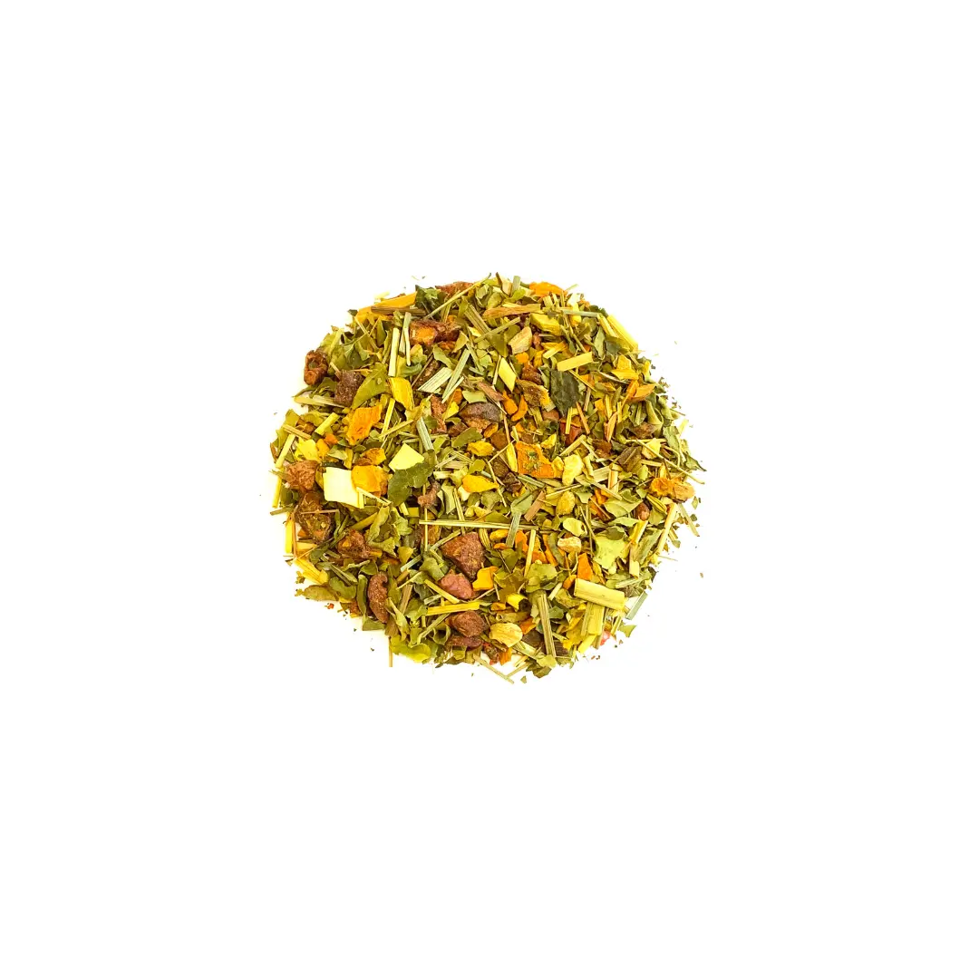 Turmeric Tang Herbal Tea with Ginger, Black Pepper & Licorice root