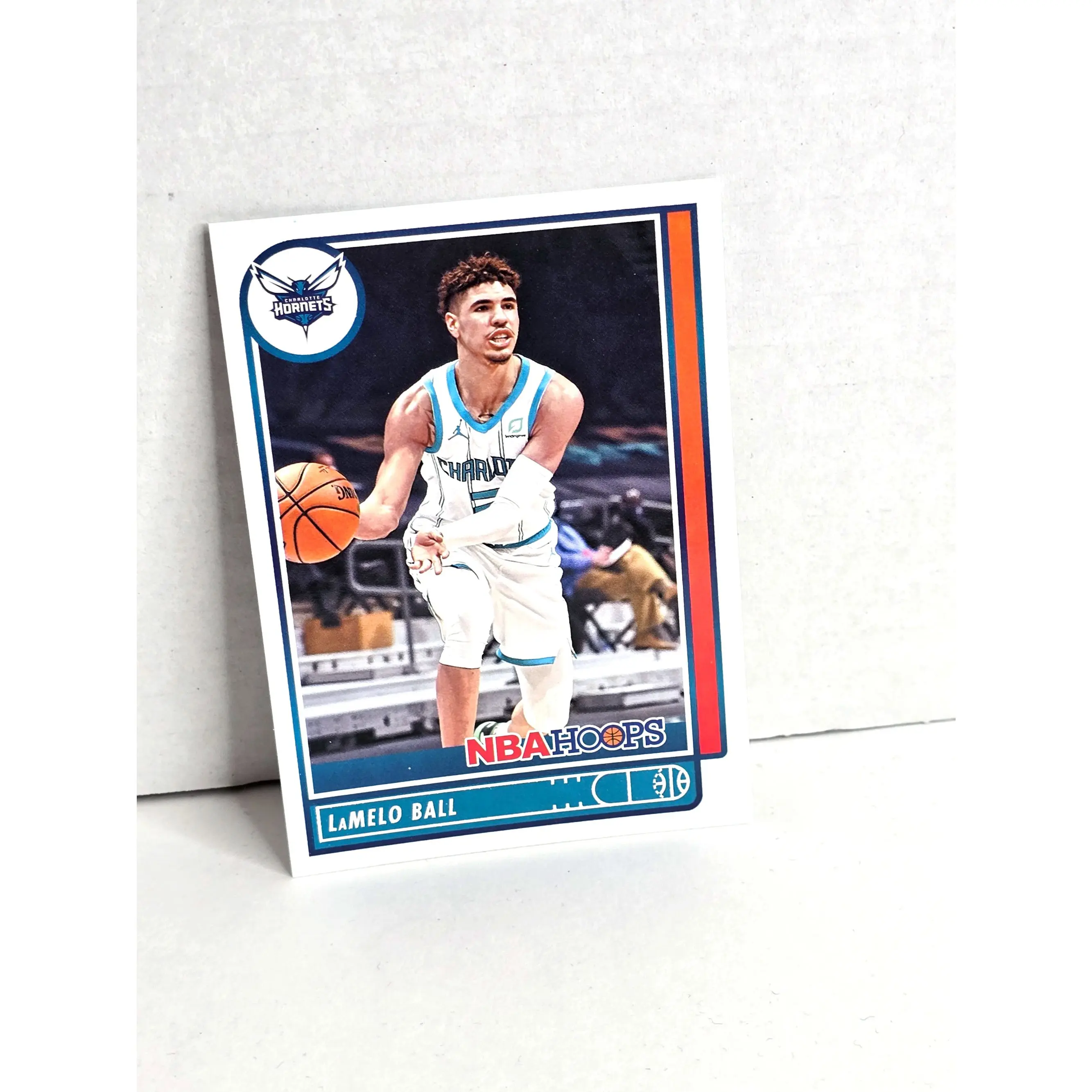 LaMelo Ball Basketball Card 2021 Panini Hoops No. 140