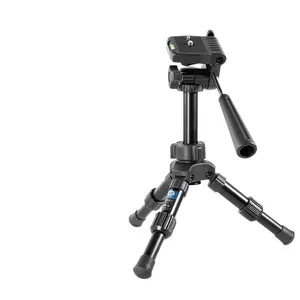 Aluminum Alloy Desktop Mini Tripod Mini Metal Camera Tripod Mobile Phone Live Streaming Tripod