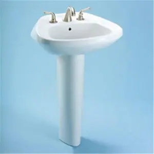 PT243No.01 Sink Pedestal, Cotton White