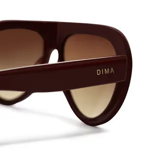 DIMA Aggie Oval Frame Sunglasses – Timeless Unisex Retro Look with UV400 Lenses for Daily Wear & Outdoor Fun