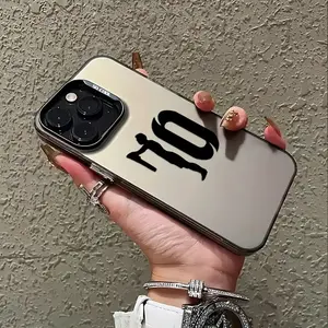 Lucky football numbers phone case compatible with Iphone 17 promax/16/15/14/13/12/11 with a frosted anti-fall cover.