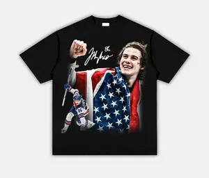 USA Gold Medal Hockey Champion Jack Hughes Shirt – Hockey Fan Tee – Team USA Apparel