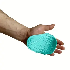 Unisex Silicone Workout Gloves | Half Finger for Outdoor Sports, Full Palm Grip for Weightlifting Dumbbell Training