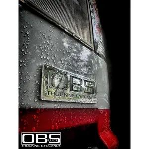 "TRUCKING EYECANDY™" Classic Body Emblem - Regular Engraved - Machined Billet