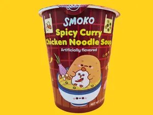 AnyYums Smoko Spicy Curry Chicken Noodle Soup 60g - Artificially flavored