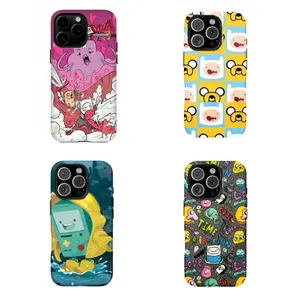Adventure Time fan phone case, the perfect gift for cartoon retro lovers, sturdy and durable, compatible with iPhone 17/16/15/14/13/12/11 Pro Max/Plus and Samsung Galaxy S23FE/22/23/24/25. A great fan gift.