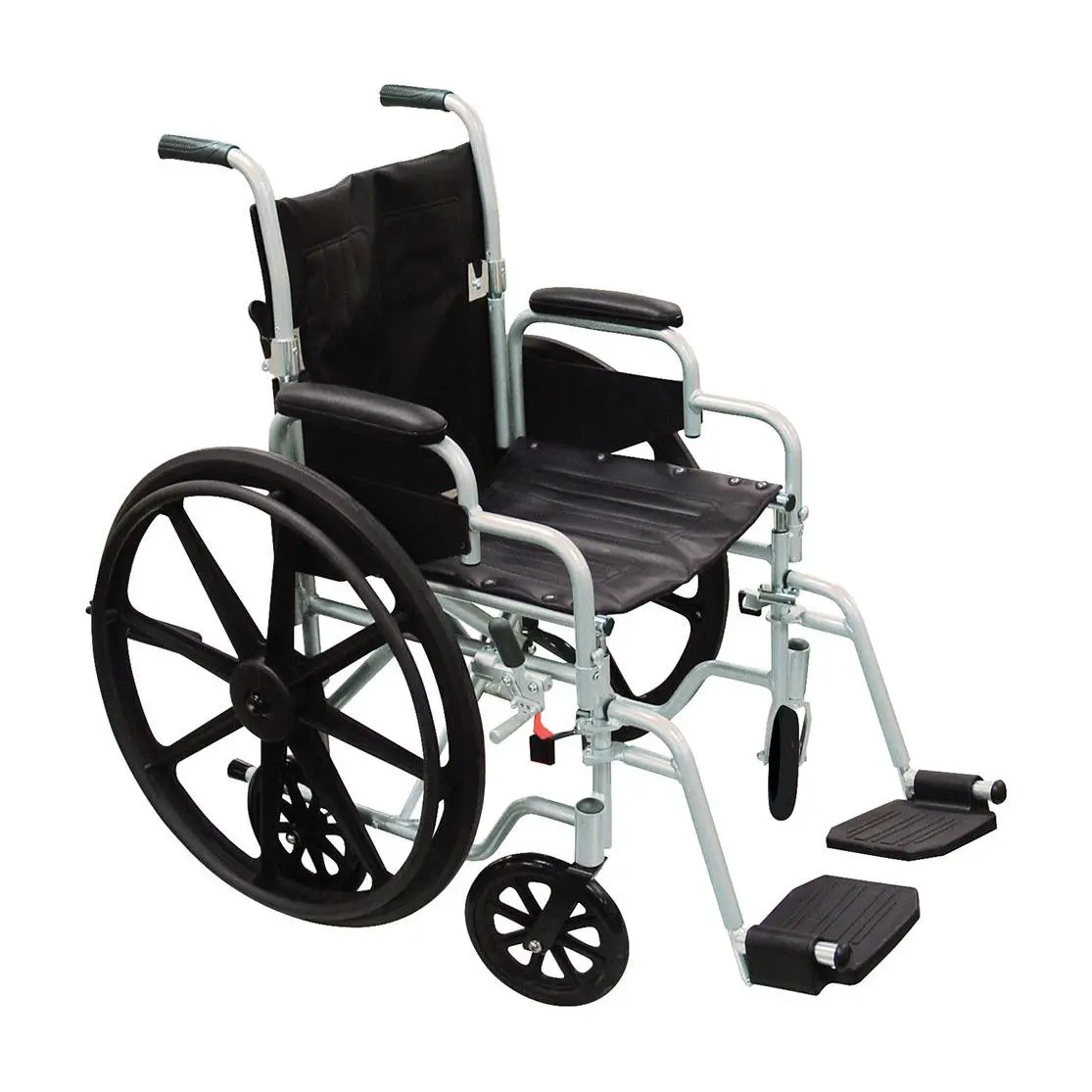 Drive Medical Poly Fly Light Weight Transport Chair - 18" Drive Medical Poly Fly Light Weight Transport Chair - 18"