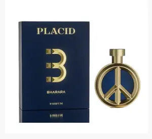 Bharara Placid U EDP, Wood-Scented Unisex Fragrance, 3.4 fl oz (3 to 3.9 fl oz Range), Single Item